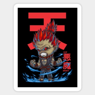 Devil Fighter Sticker